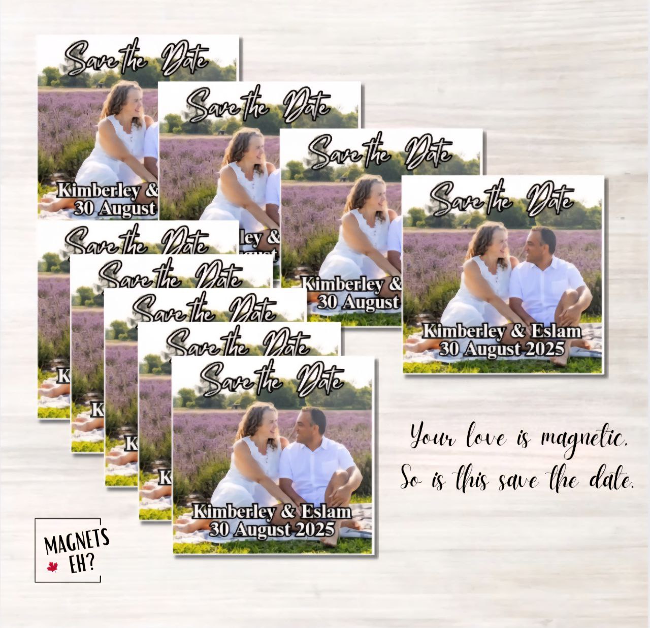 Custom Designed - 9 Pack of Magnets